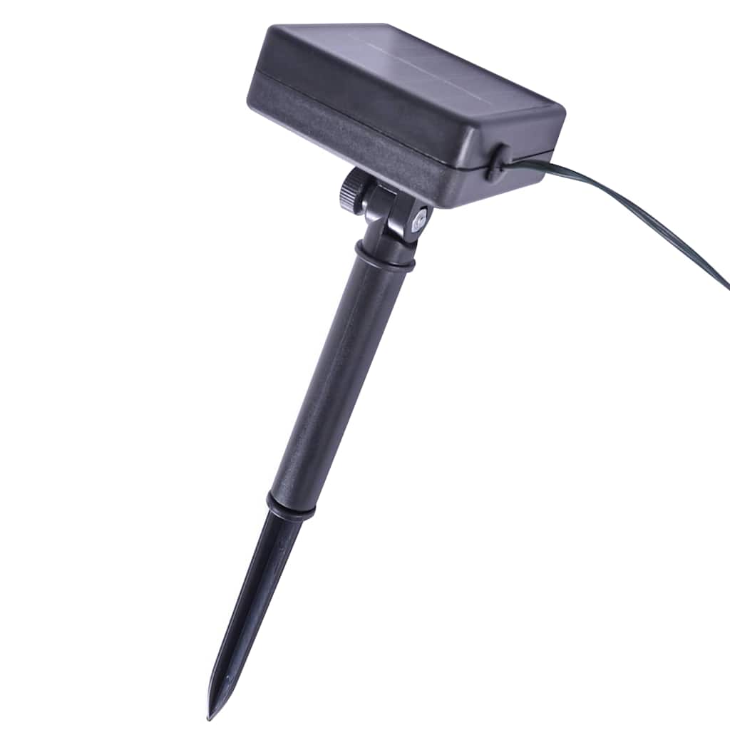 vidaXL Sfere di Bosso Artificiale con Luci LED 2 pz Verdi 55 cm