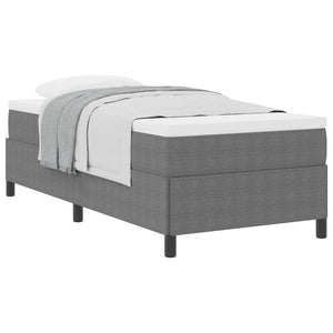 Letto a molle Grigio chiaro 80 x 200 cm Velluto 42006937