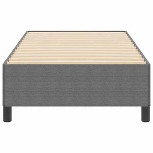 Letto a molle Grigio chiaro 80 x 200 cm Velluto 42006937