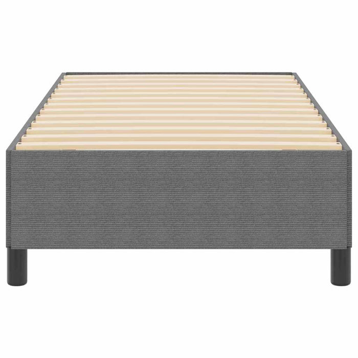 Letto a molle Grigio chiaro 80 x 200 cm Velluto 42006937