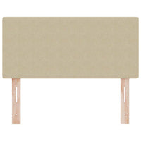 Testiera con testiera Verde grigio chiaro 80 cm Tessuto a coste 42007044