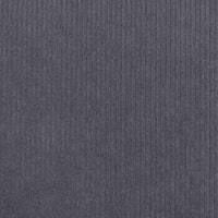 Testiera con testiera Grigio scuro 90 cm Tessuto a coste 42007046