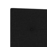 Testiera-Testata-Testiera Decorativa Nero 90 cm Tessuto