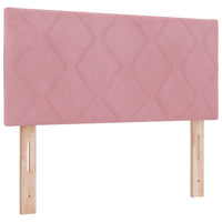 Testiera-Testata-Testiera Decorativa Rosa 100 cm Velluto 950143