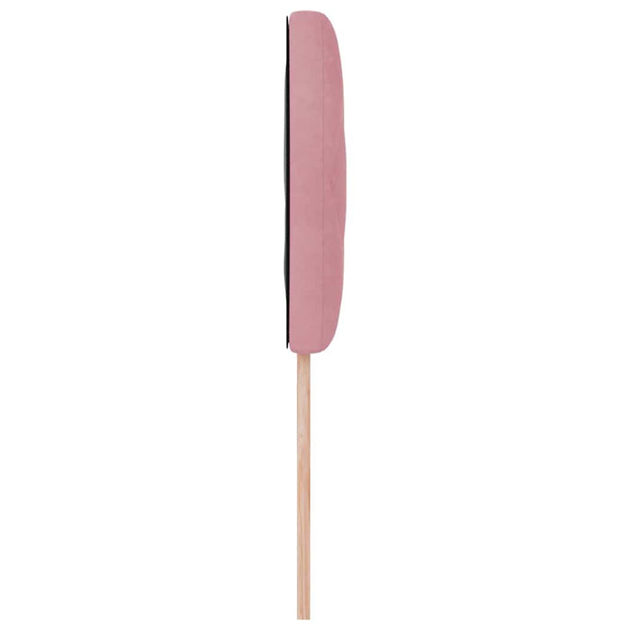 Testiera-Testata-Testiera Decorativa Rosa 100 cm Velluto 950143