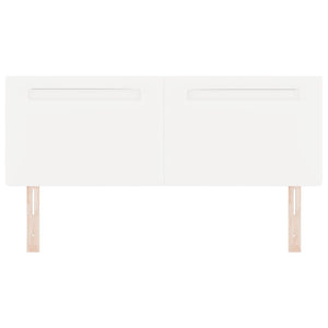 Testiera LED-Testata con Luci LED Bianco 160 cm Pelle Sintetica