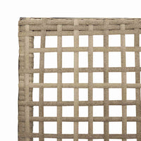 Sedie da Giardino  2 pz con Cuscini in Rattan Beige 42003449
