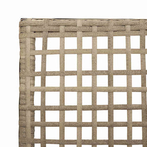 Sedie da Giardino  2 pz con Cuscini in Rattan Beige 42003449