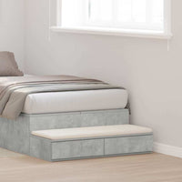 Cassetti per letto Grigio cemento 100 x 36.5 x 16.5 cm 866910
