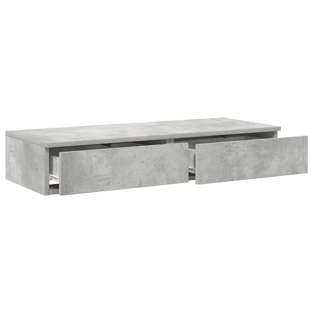Cassetti per letto Grigio cemento 100 x 36.5 x 16.5 cm 866910