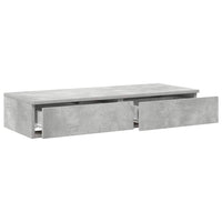 Cassetti per letto Grigio cemento 100 x 36.5 x 16.5 cm 866910