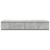 Cassetti per letto Grigio cemento 100 x 36.5 x 16.5 cm 866910