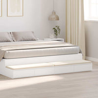 Cassetti per letto con cassetto Bianco 200 x 36.5 x 16.5 cm 866915