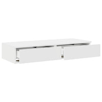 Cassetti per letto Bianco 80 x 36.5 x 16.5 cm Legno multistrato 866923