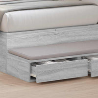 Cassetti per letto Grigio sonoma 90 x 36.5 x 16.5 cm 866936