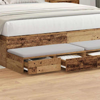 Cassetti per letto Legno vecchio 120 x 36.5 x 16.5 cm 866945