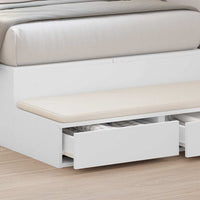 Cassetti per letto Bianco 75 x 36.5 x 16.5 cm Legno multistrato 866963