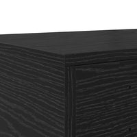 Cassetti per letto con cassetto Rovere nero 75 x 36.5 x 16.5 cm 866964