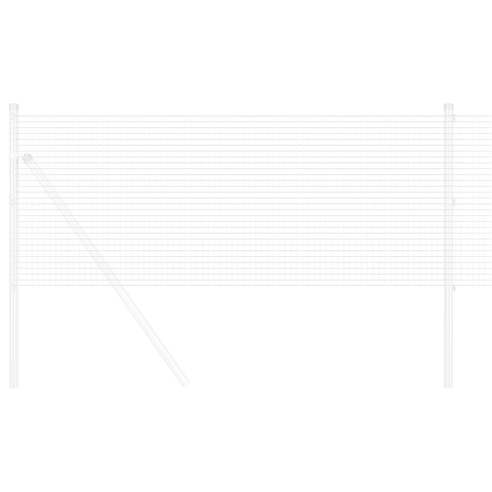 Recinzione in Rete Saldato Argento 0.6 x 25 m 42004919