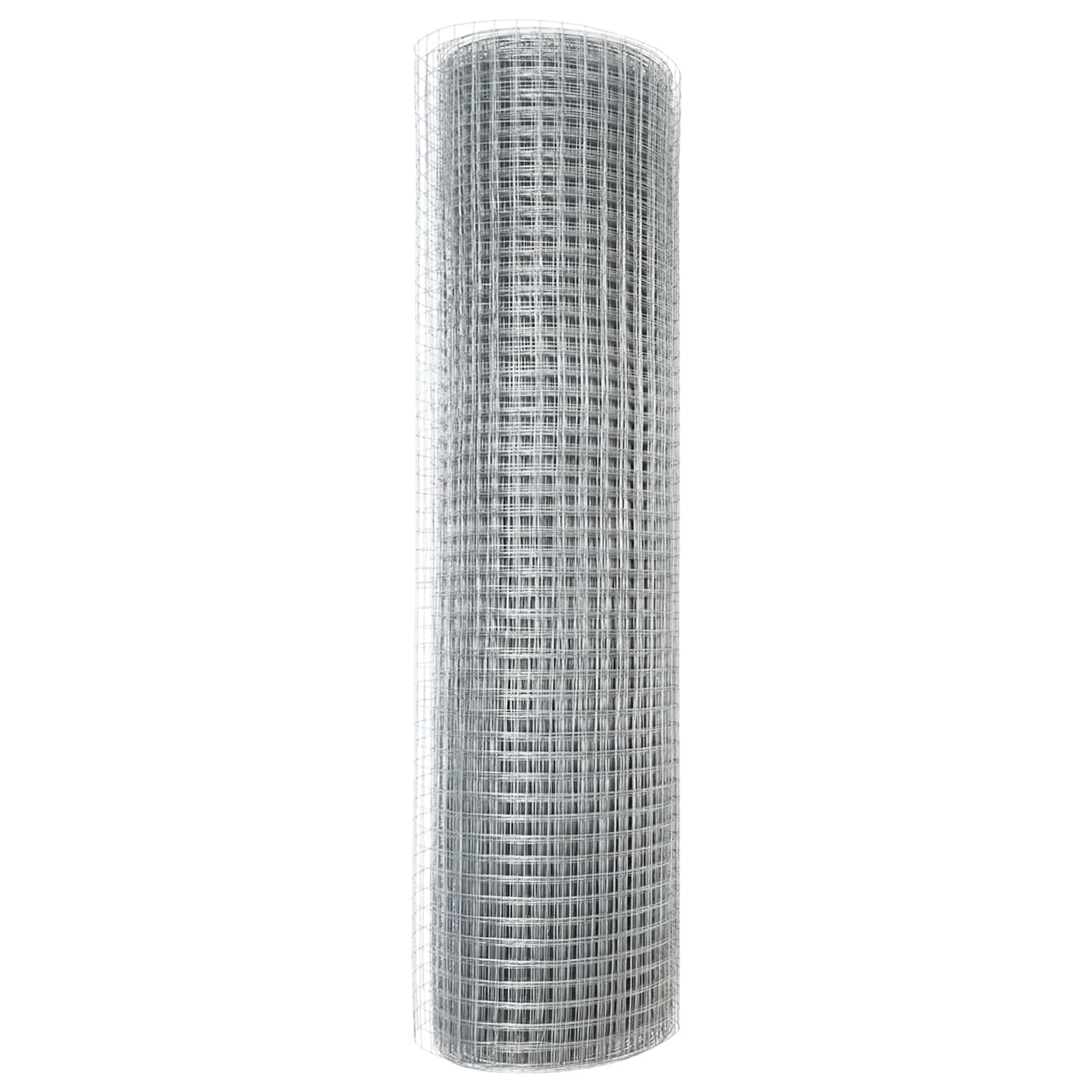 Recinzione in Rete Saldato Argento 0.8 x 50 m 42004957