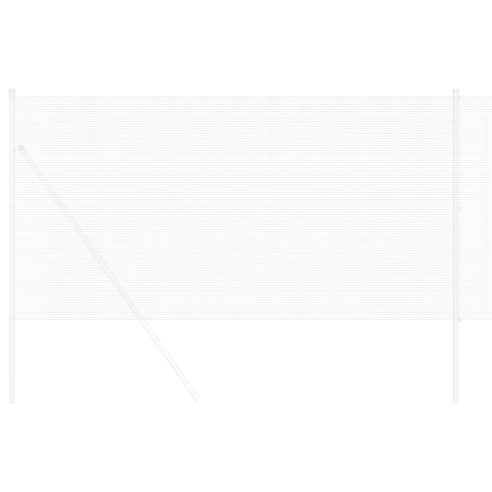 Recinzione in Rete Saldato Argento 0.8 x 50 m 42004957