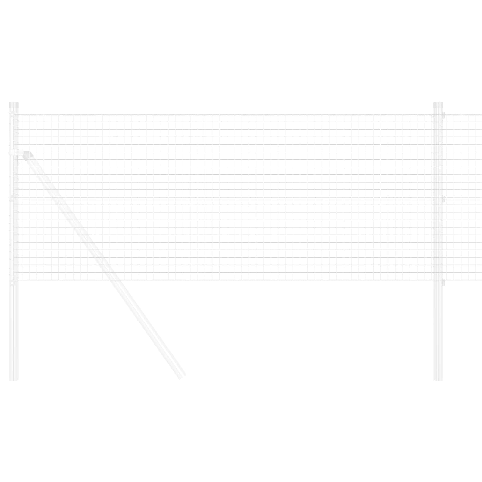 Recinzione in Rete Saldato Argento 0.8 x 50 m 42004960