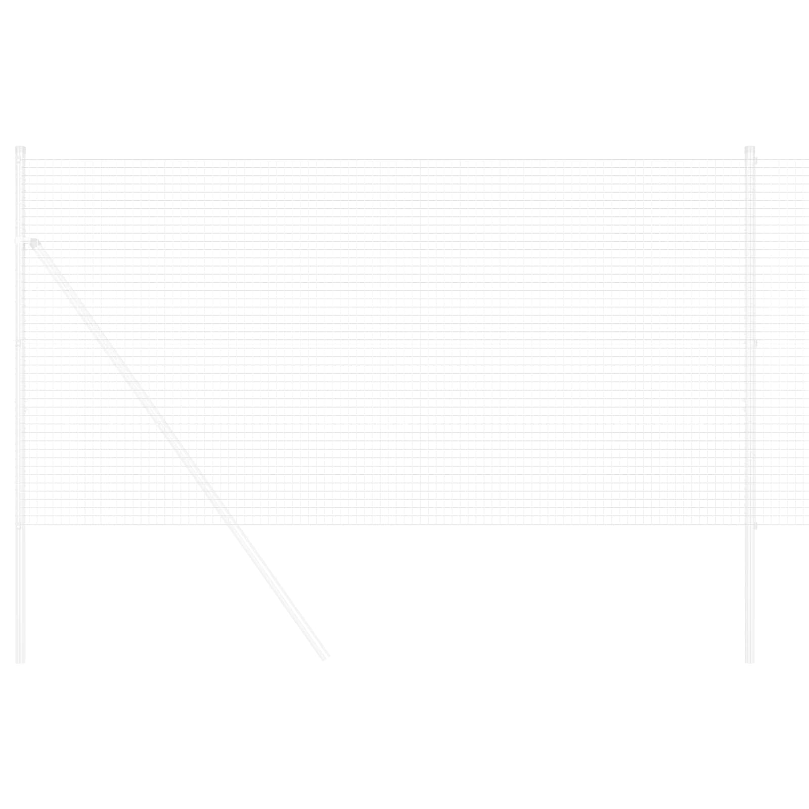 Recinzione in Rete Saldato Argento 1 x 50 m 42004964