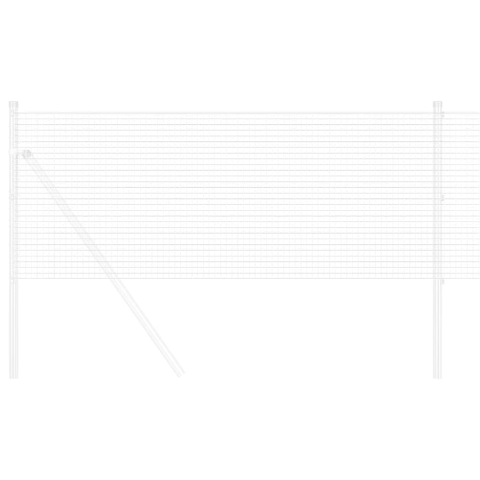 Recinzione in Rete Saldato Argento 0.8 x 100 m 42004995