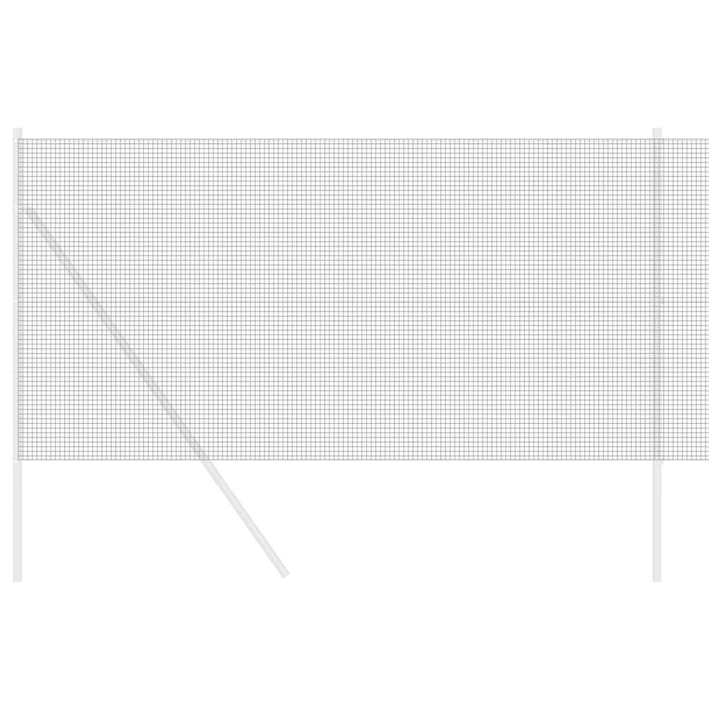 Recinzione in Rete Saldato Grigio 1.4 x 25 m Acciaio 42005222