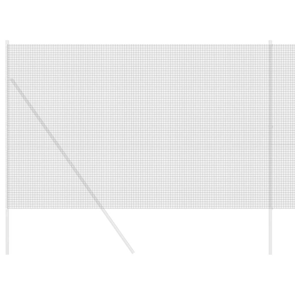 Recinzione in Rete Saldato Grigio 1.5 x 25 m Acciaio 42005226