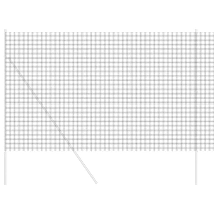 Recinzione in Rete Saldato Grigio 1.5 x 25 m Acciaio 42005226