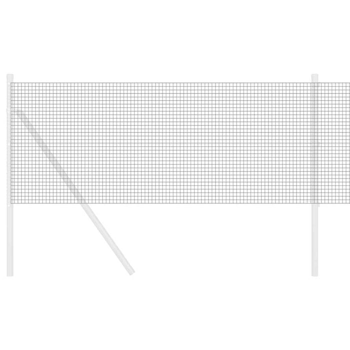 Recinzione in Rete Saldato Grigio 0.6 x 50 m Acciaio 42005242