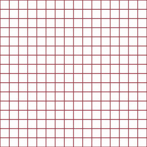 Recinzione in Rete Saldato Rosso 1.5 x 10 m Acciaio 42005314