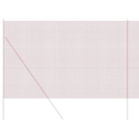 Recinzione in Rete Saldato Rosso 1.5 x 25 m Acciaio 42005326