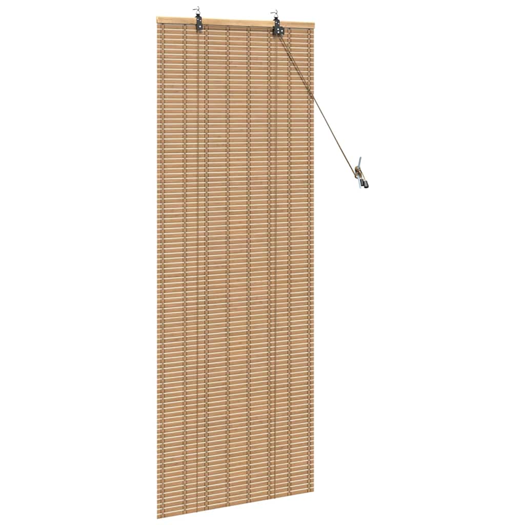 Tenda a rullo Altro Marrone Chiaro 60 x 160 cm Bambù 42006894