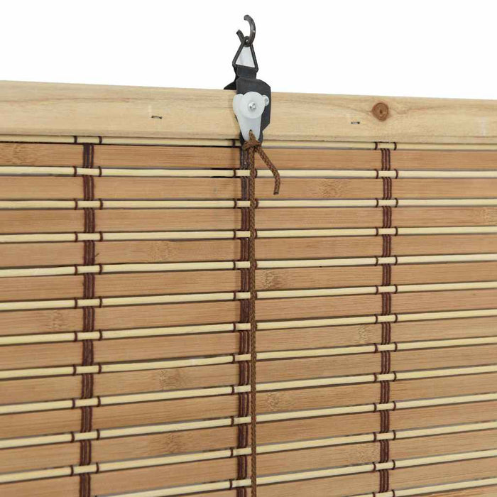 Tenda a rullo Altro Marrone Chiaro 80 x 160 cm Bambù 42006896