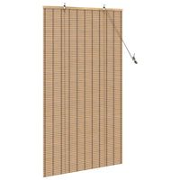 Tenda a rullo Altro Marrone Chiaro 90 x 160 cm Bambù 42006898