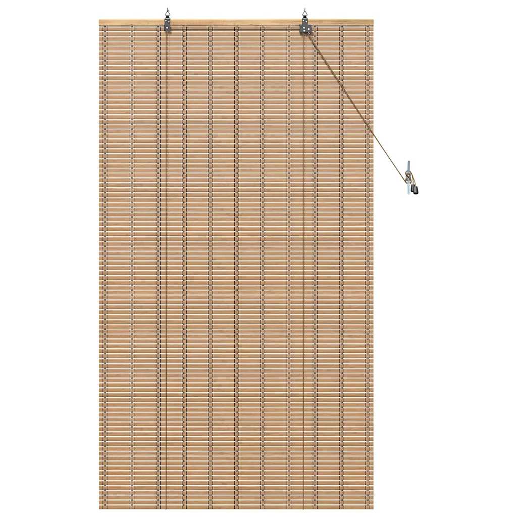Tenda a rullo Altro Marrone Chiaro 90 x 160 cm Bambù 42006898