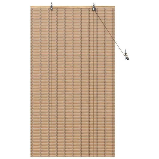 Tenda a rullo Altro Marrone Chiaro 90 x 160 cm Bambù 42006898