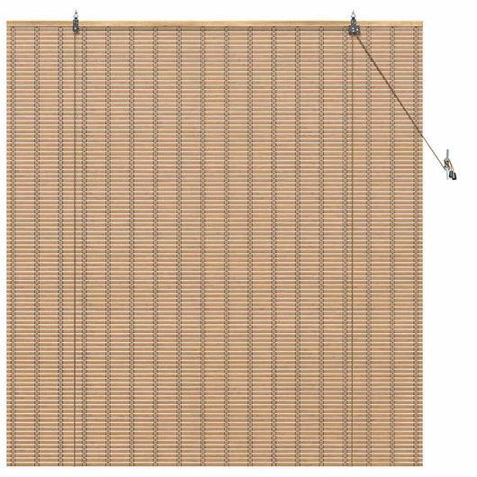 Tenda a rullo Altro Marrone Chiaro 140 x 160 cm Bambù 42006906