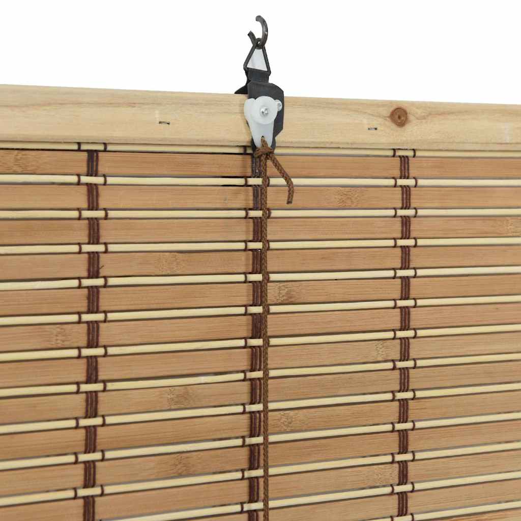 Tenda a rullo Altro Marrone Chiaro 150 x 160 cm Bambù 42006908