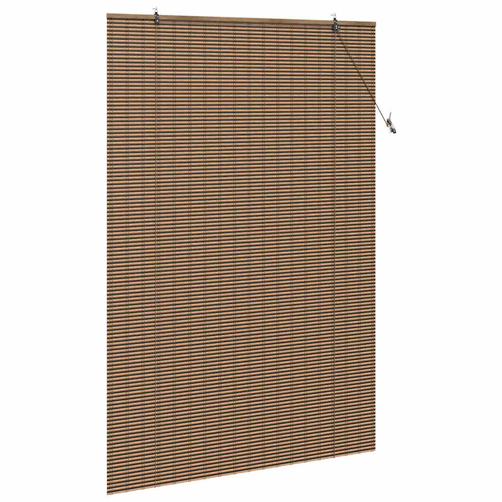 Tenda per Finestra con tende Marrone 140 x 220 cm Bambù 42006923