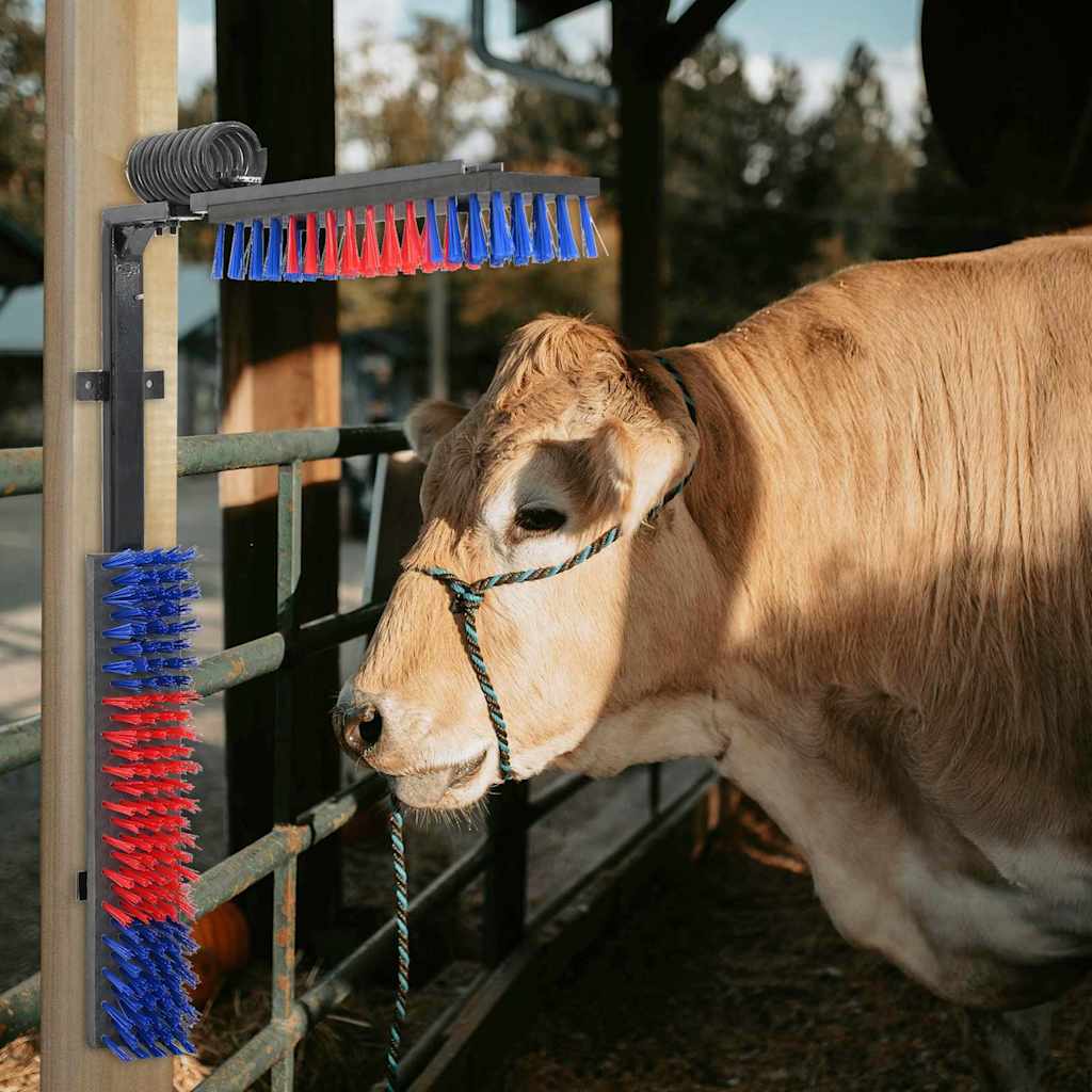 Spazzole per il bestiame Rosso e Blu 84 x 10 x 91 cm 42006837