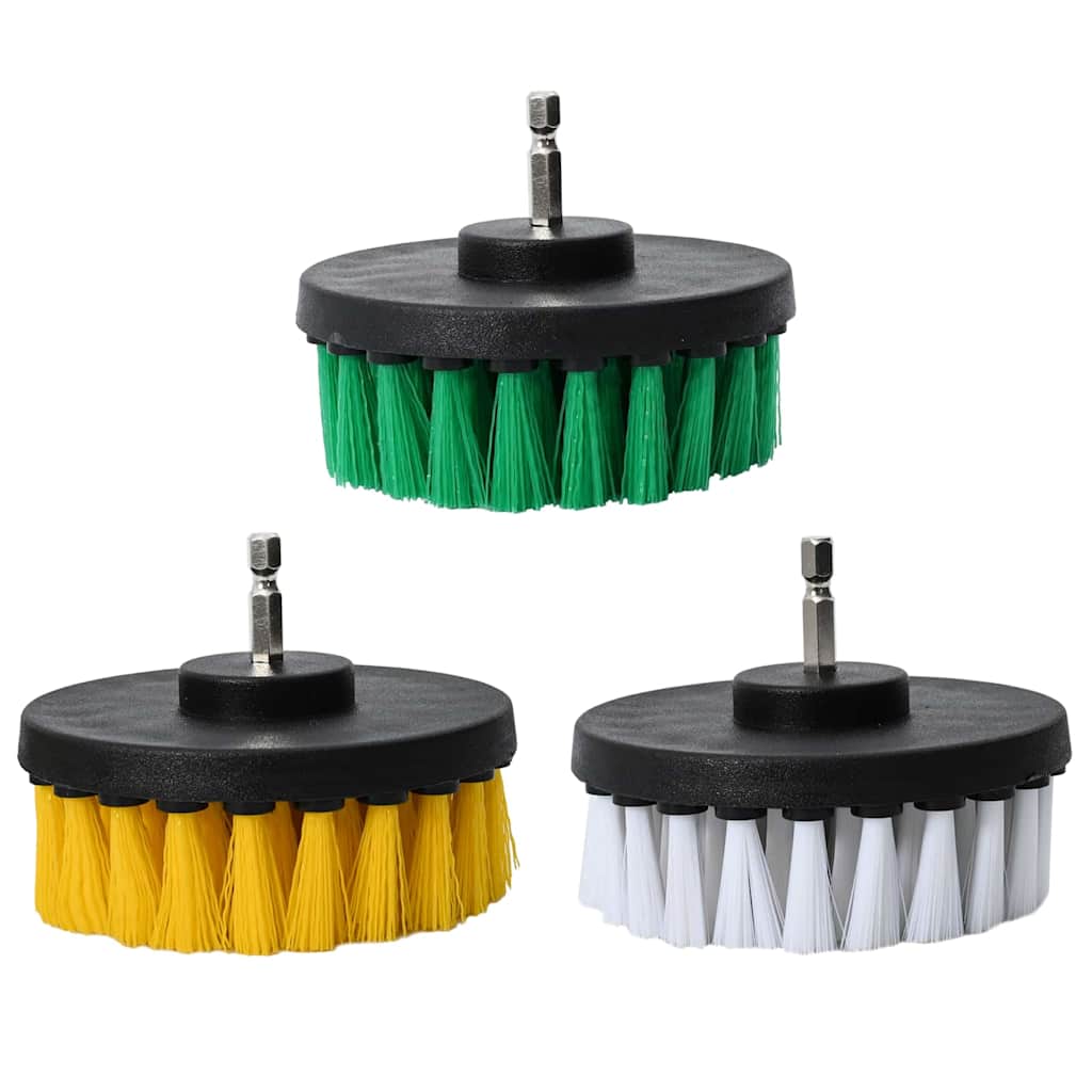 vidaXL Set di Spazzole per Trapano 28 pcs 28 pcs Multicolore na