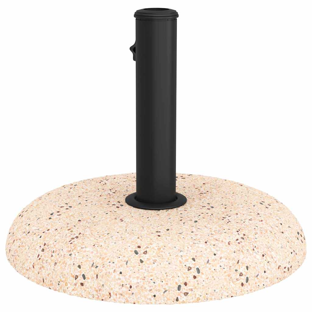 Base per ombrellone Giallo, Nero 45 x 45 x 40 cm 42007319