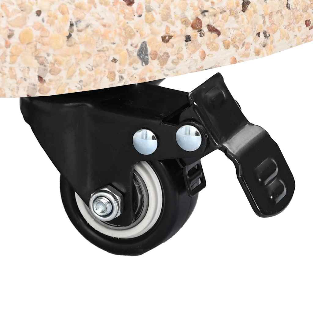 Base per ombrellone Giallo, Nero 45 x 45 x 40 cm 42007320