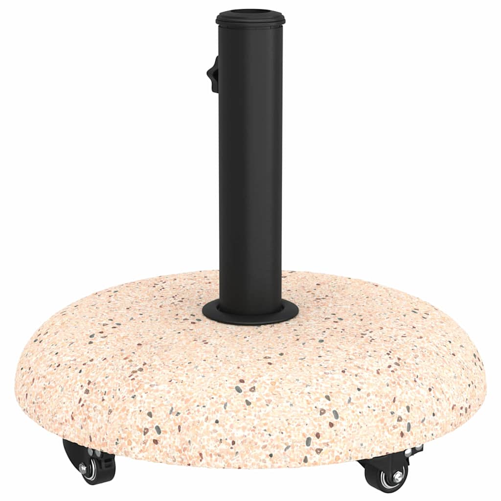 Base per ombrellone Giallo, Nero 45 x 45 x 40 cm 42007320