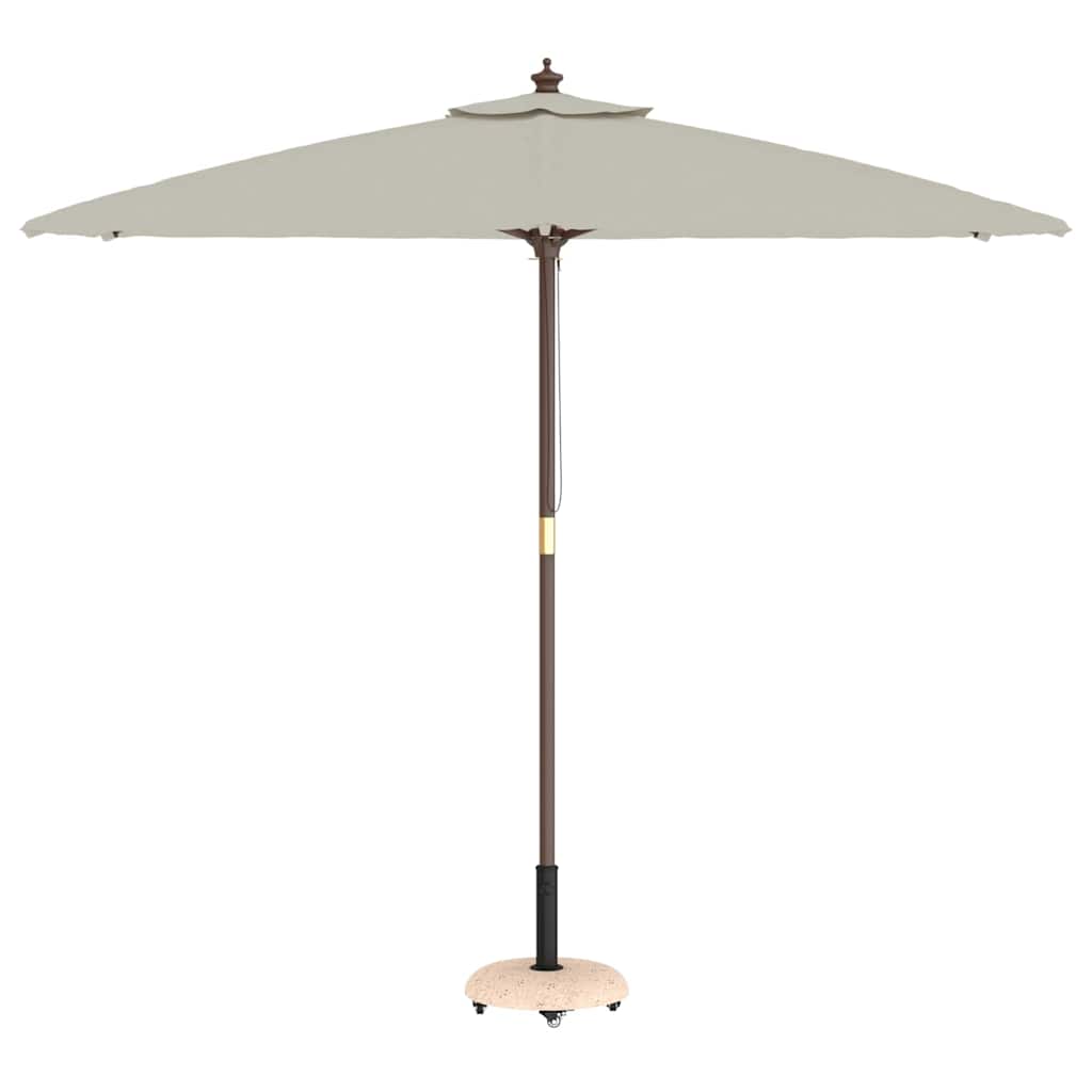 Base per ombrellone Giallo, Nero 45 x 45 x 40 cm 42007320