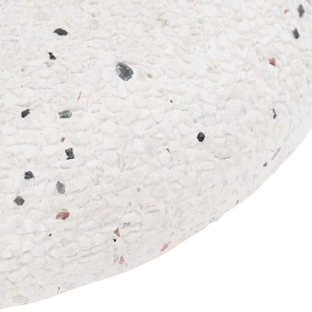 Base per ombrellone  in cemento bianco da 20 kg per pali da 37/42/52/58 mm. 42007321