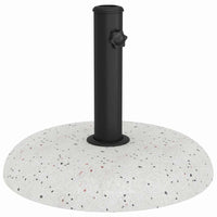 Base per ombrellone  in cemento bianco da 20 kg per pali da 37/42/52/58 mm. 42007321